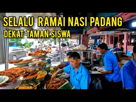 WISATA KULINER KOTA PADANG SUMATERA BARAT‼️NASI PADANG PALING ENAK DEKAT MASJID RAYA SUMATERA BARAT