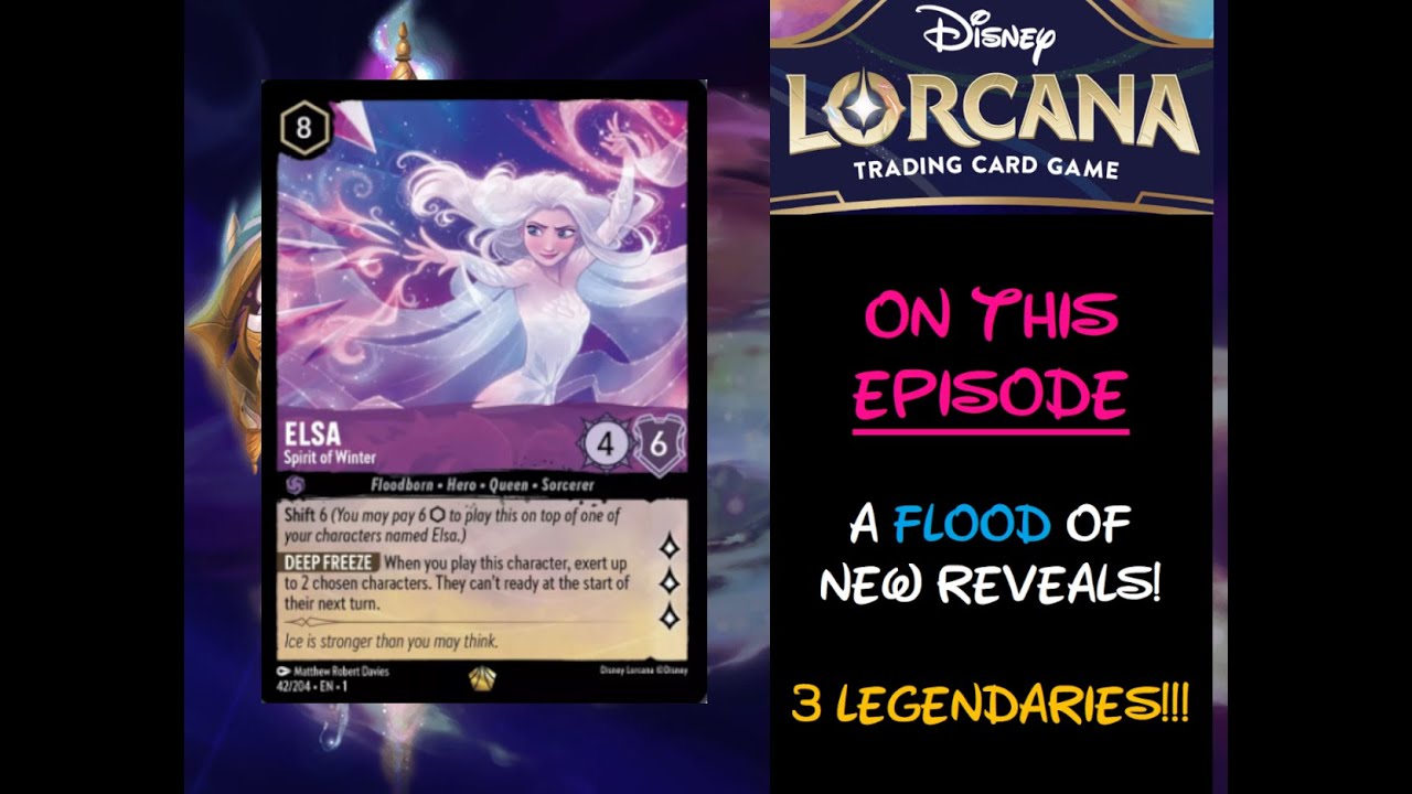 Incredible Game-Changing Reveals in Disney Lorcana!