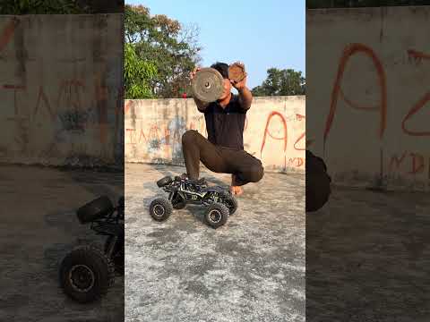 Kya monster kich payegi 😱 monster vs weights #CrazyIndian.