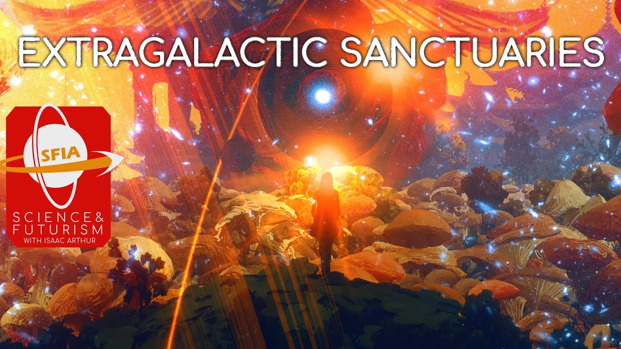 Extragalactic Sanctuaries: Escaping to the Edge of Space and Time￼