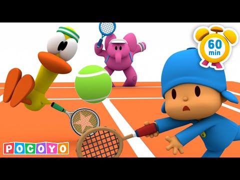 🎾La diversión deportiva de Pocoyó ⚽️ [60 min] | POCOYÓ en ESPAÑOL LATINO CANCIONES y DIBUJOS ANIMAD