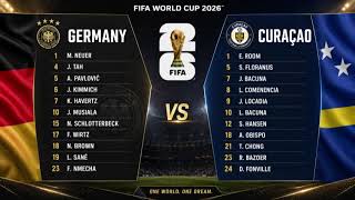 Germany VS Curaçao - 2026 FIFA World Cup - BBC Radio 5 Live Commentary