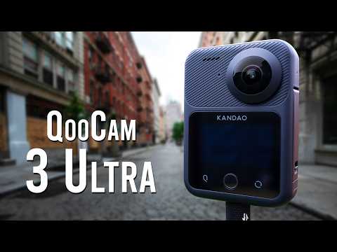 The QooCam 3 Ultra - An Epic 8K HDR 360 Camera!