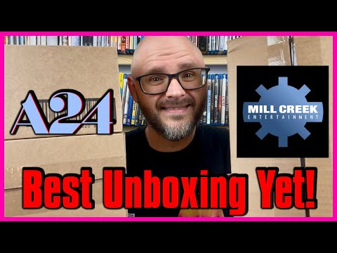 A24 Delivers A Crazy Good Month! | Blind Blu-ray Unboxing from A24 and Mill Creek