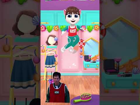 давно меня не было #squidgame #mytalkingangela2 #mta2 #subscribe #mytalkingangela #shorts #gihun