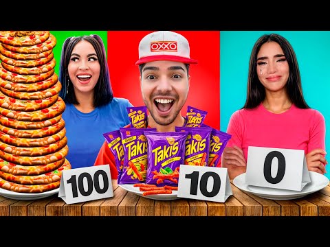 1000 CAPAS DE OXXO vs 1000 YOUTUBERS !!