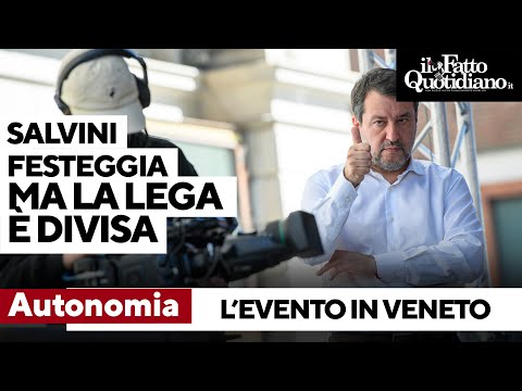 Autonomia, Salvini festeggia ma in Veneto la Lega è spaccata: l'ex sidnaco appoggia il Pd