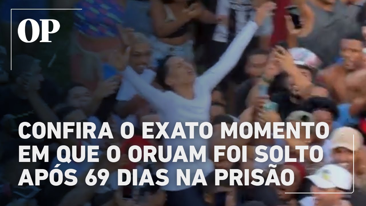 Veja o momento em que rapper Oruam deixa a prisão após 69 dias