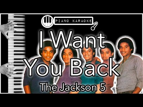 I Want You Back - The Jackson 5 - Piano Karaoke Instrumental