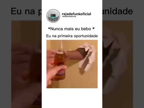 Nunca mais eu bebo 😅