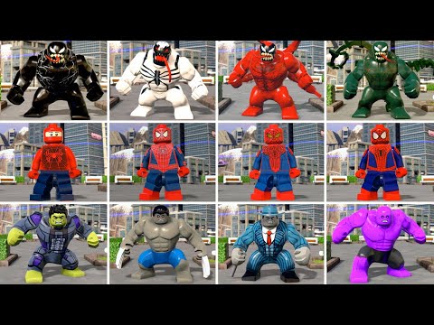 Evolution of Character in LEGO Marvel Super Heroes 2