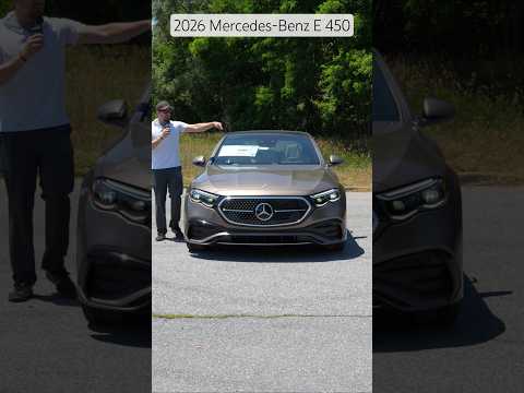 4 Reasons to buy the 2026 Mercedes-Benz E 450! 🇩🇪