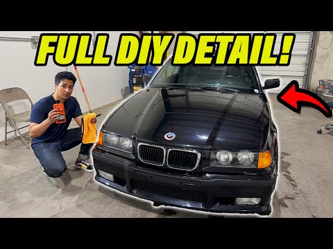 How to Polish a Car by Hand: Step by Step Guide | BMW E36 Restoration