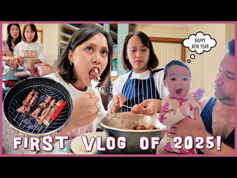 2025 NA! BUSY SA KUSINA NI MANAY SA BAGONG TAON! ❤️ | rhazevlogs