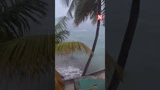 Hurricane Erin Storms Through The Caribbean Islands