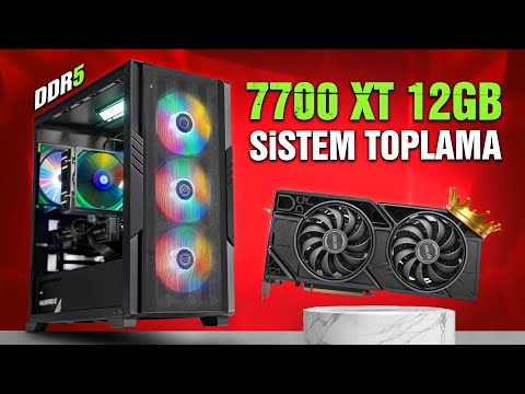 YILIN SON F/P Sistemi: ASUS RX 7700 XT PC TOPLAMA | PCH GG13 (STOK BİTTİ.)