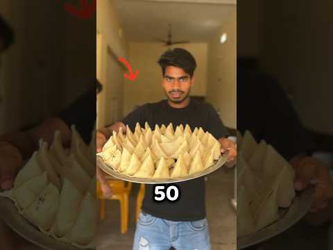 If You Make 1Samosa Instead Of 50 Samosas, How Big Will It Be?๐ค