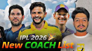 IPL 2026 News -New Coaches List ft. Raina , Yuvi | Cricket Fatafat | EP 1548 | MY Cricket Production