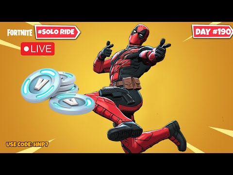 🔴 LIVE •   Fortnite Chapter 5  | Solo Ride | No Commentary | HUNT N PLAY| Live