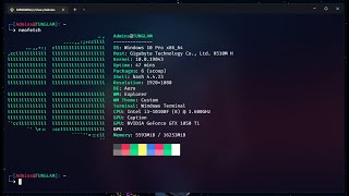 How to config Windows Terminal and Make it looks better | Cách tùy chỉnh Windows Terminal đẹp hơn