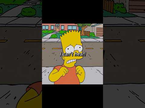 Bart became deaf...😰