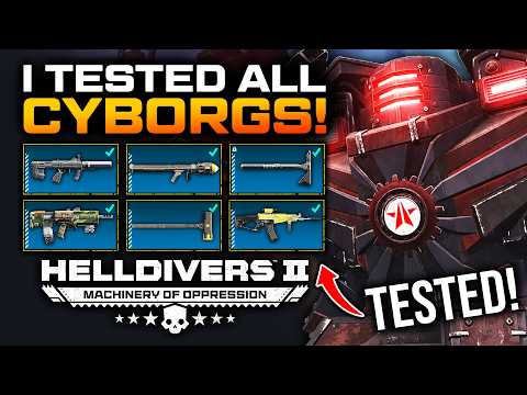 Helldivers 2 - The Ultimate Cyborg Guide! Tips & Tricks!