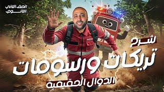 الصف الثاني الثانوي- جبر - اعادة شرح تريكات ورسومات درس الدوال الحقيقه🔥الناس اللي بتشتكي من السرعه 😂