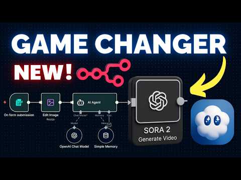 Game-Changing n8n Update: NEW! SORA 2 Node