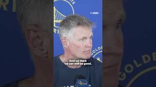 Steve Kerr after agreeing to a two-year contract to return as Golden State Warriors head coach 🤝