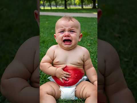 Baby rescued after swallowing bird nest and eggs