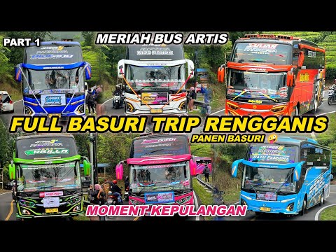 FULL BUS TELOLET BASURI 😍 HUNTING BUS TRIP RENGGANIS DI TAWANGMANGU-NYA BANDUNG ‼️AREA WAJIB BASURI