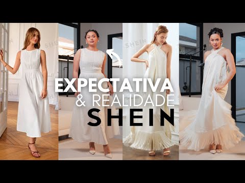 PROVANDO VESTIDOS NOVOS DA SHEIN! *ACERTEI MUITO*