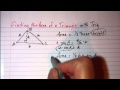 Triangle Area and Trigonometric Functions