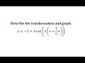 Phase Shift and Cosine Functions