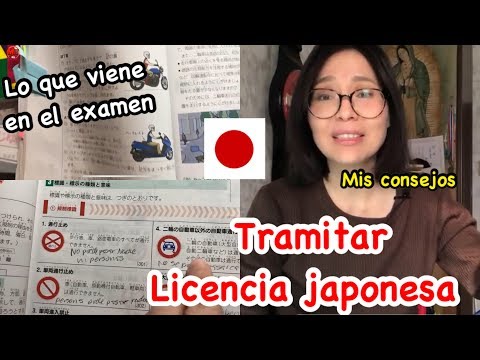 consejos a la hora de tramitar licencia Japonesa+que viene en el examen"