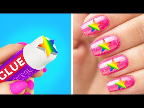 GENIUS NAIL AND MAKEUP HACKS | Awesome 3D Pen and Epoxy Resin Crafts by 123 GO! LIVE