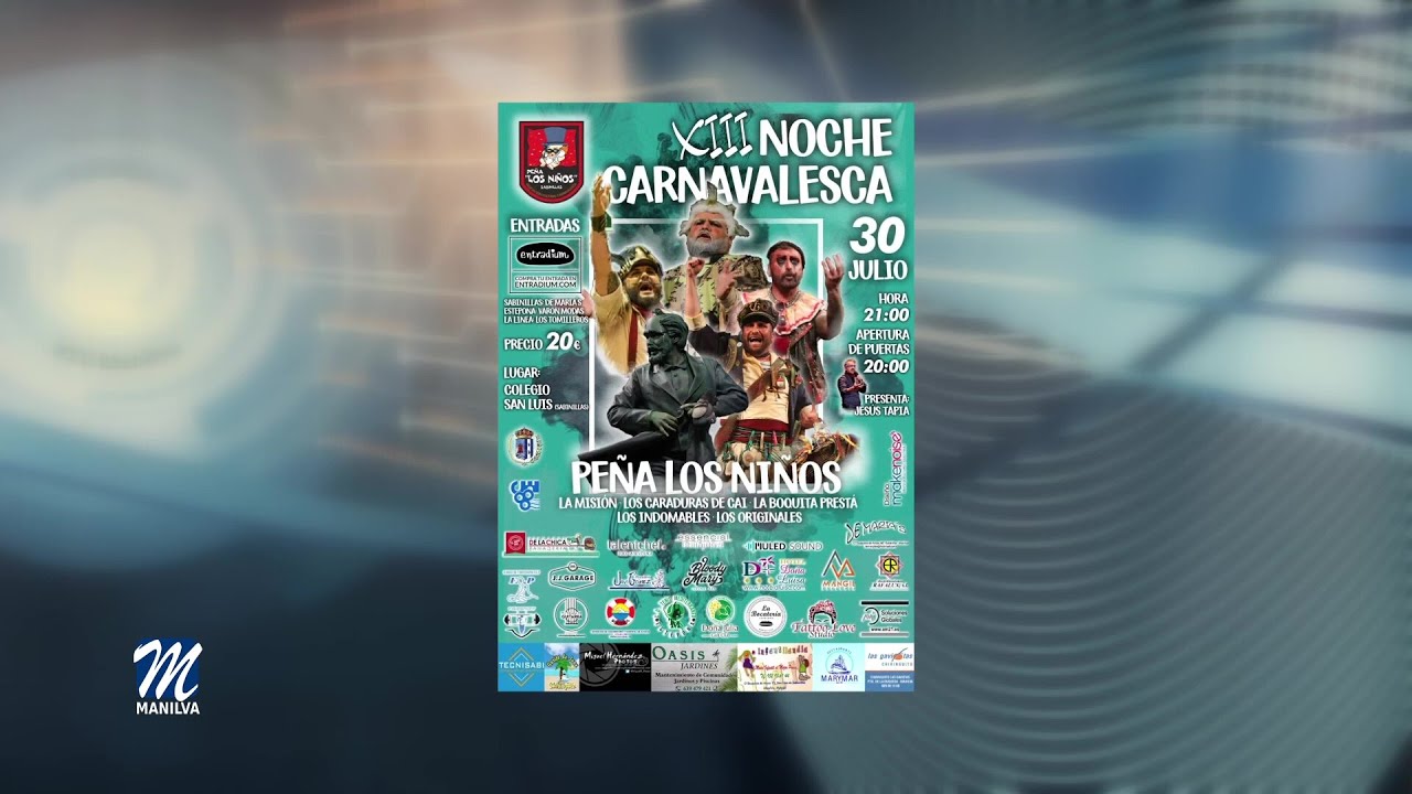 El sábado se celebrará la XIII Noche Carnavalesca