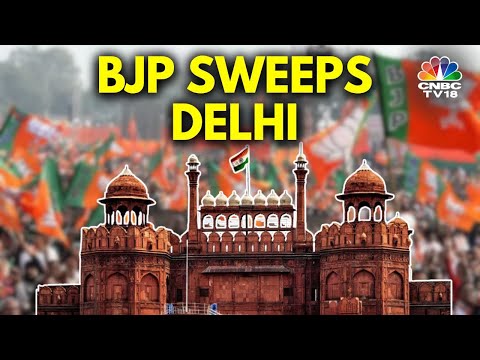 BJP Sweeps Delhi: Secures Victory After 27 Years | Delhi Elections 2025 | N18V | CNBC TV18