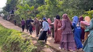 Viral‼️ Suasana Perjuangan Jajap Pengantin Di Pedesaan Jawa Barat Perjalanan Panjang Capek Tapi Seru