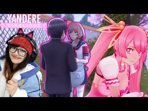 Amai makin nempel dengan senpai, maka aku jadi Magical Girl~ | Yandere Simulator Demo
