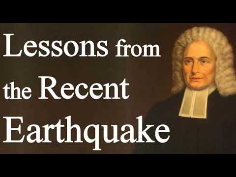 Lessons from the Recent Earthquake - Puritan Samuel Davies Christian Audio Sermons