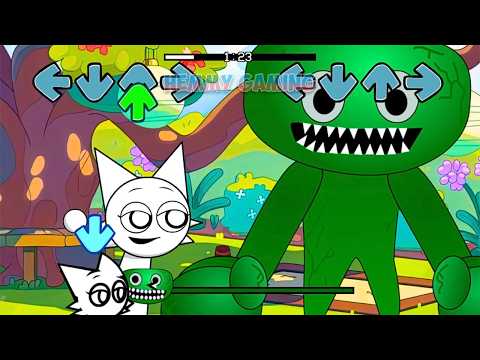 FNF Sprunki All Phases vs Garten of Banban Sings Bluey Can Can | Incredibox Sprunki FNF Mods