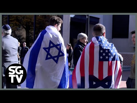 Rally Held on Greene Street In Support of Israel| Dec. 7th, 2023