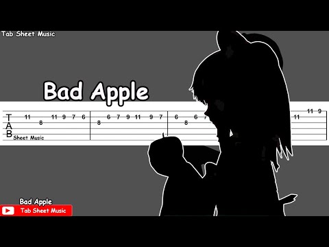 Bad Apple!! - Guitar Tutorial