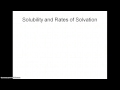 Understanding Solubility and Electrical Conductivity