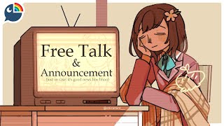 (Free Talk + Announcement) whoa this is a special day today hmhm【NIJIS