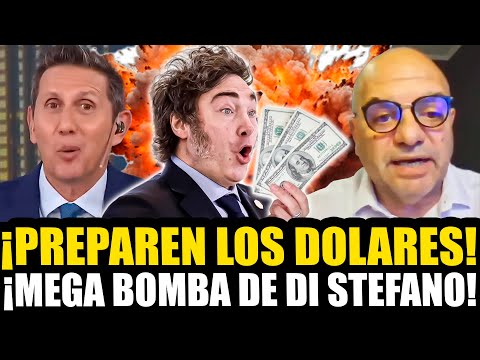 ¡SALVADOR DI STEFANO TIRÓ MEGA BOMBA DEL DOLAR Y LA ECONOMÍA DE MILEI!