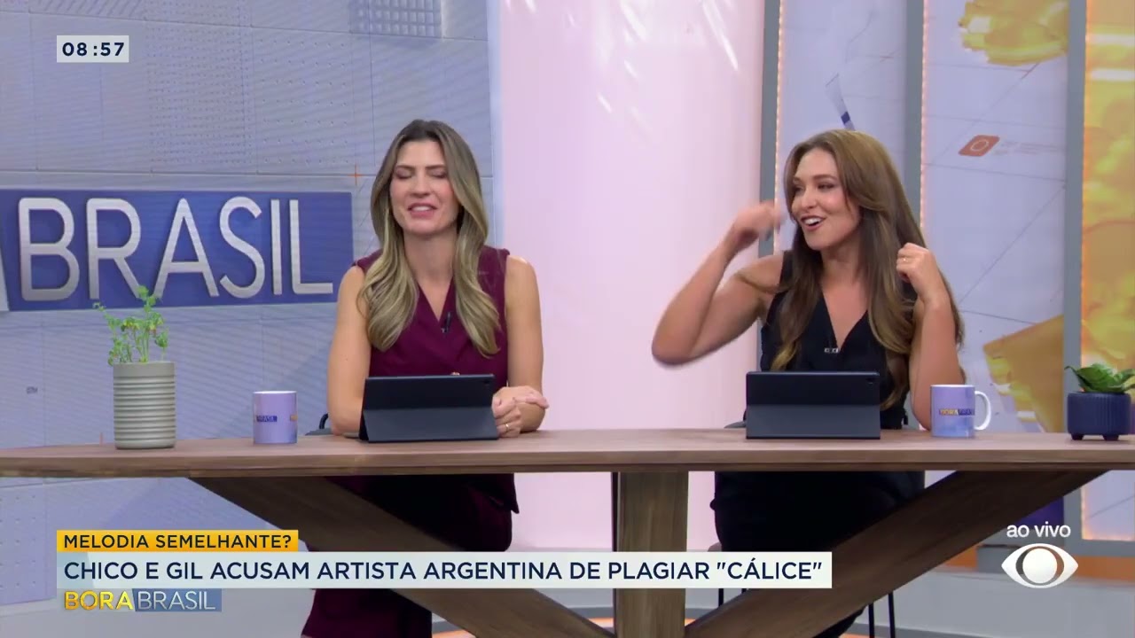 Chico e Gil acusam artista argentina de plagiar cálice