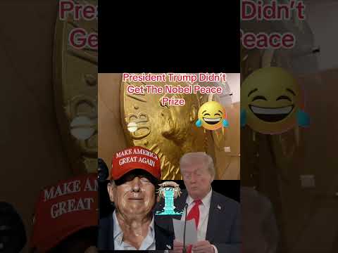 President Trump Didn’t Get The Nobel Peace Prize #trump #nobelpeaceprize #fypシ゚