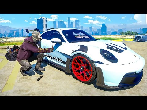Luxury Supercar Car Robbery In GTA 5 RP